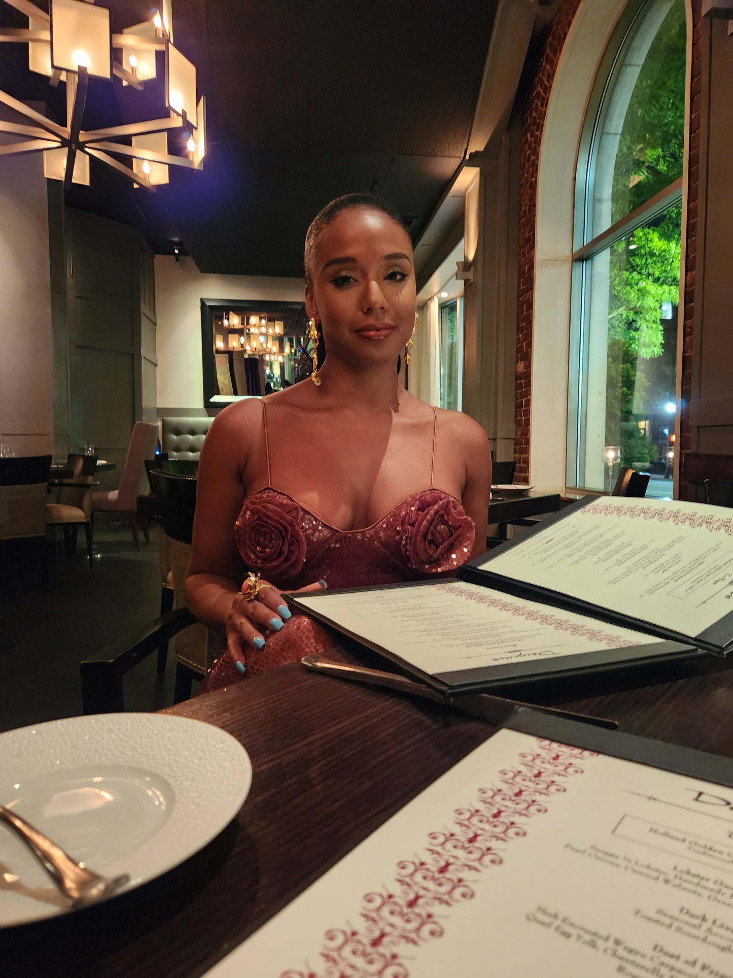 Luxurious “Jean Paul Gauthier” inspired Gown