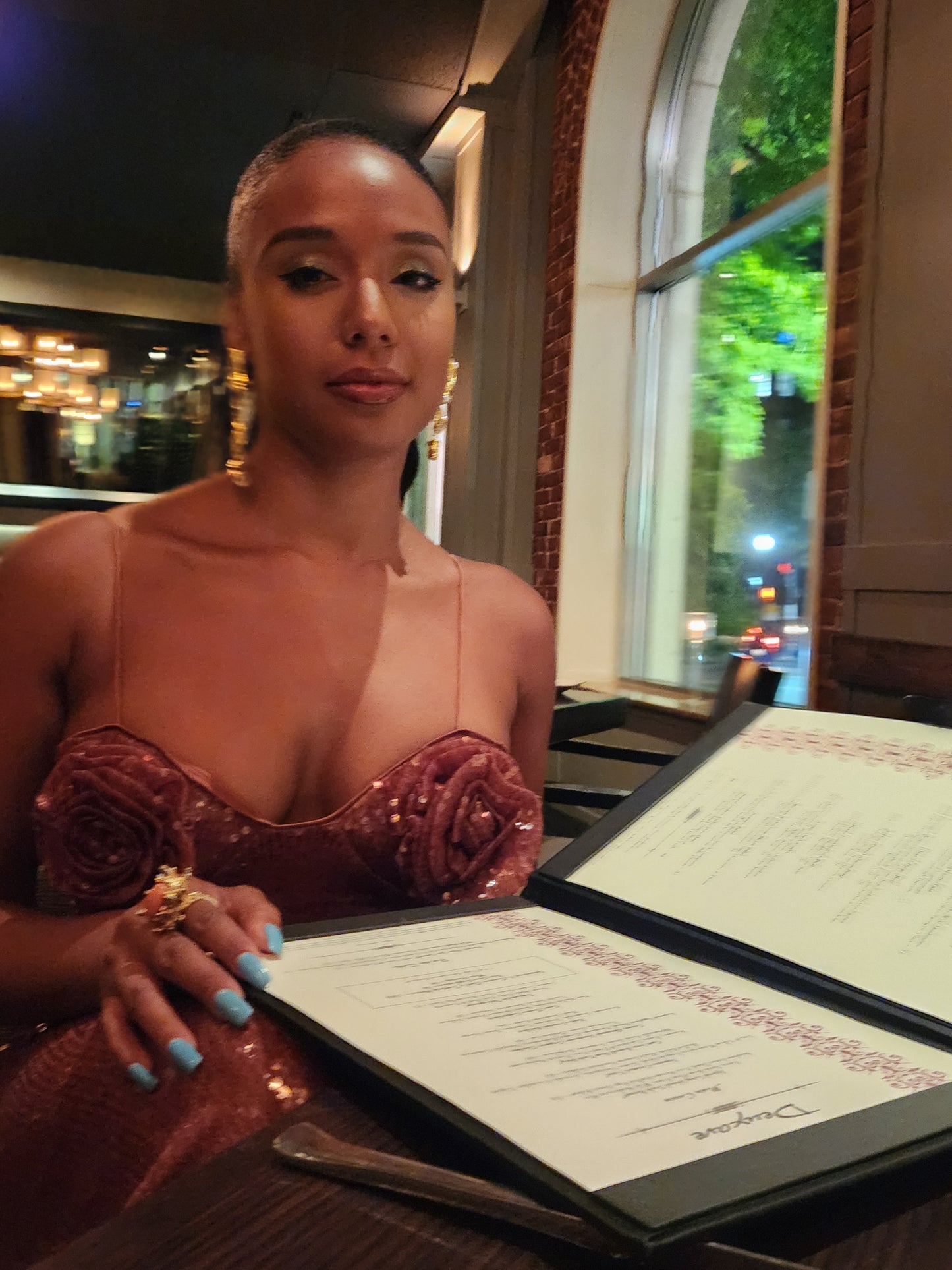 Luxurious “Jean Paul Gauthier” inspired Gown