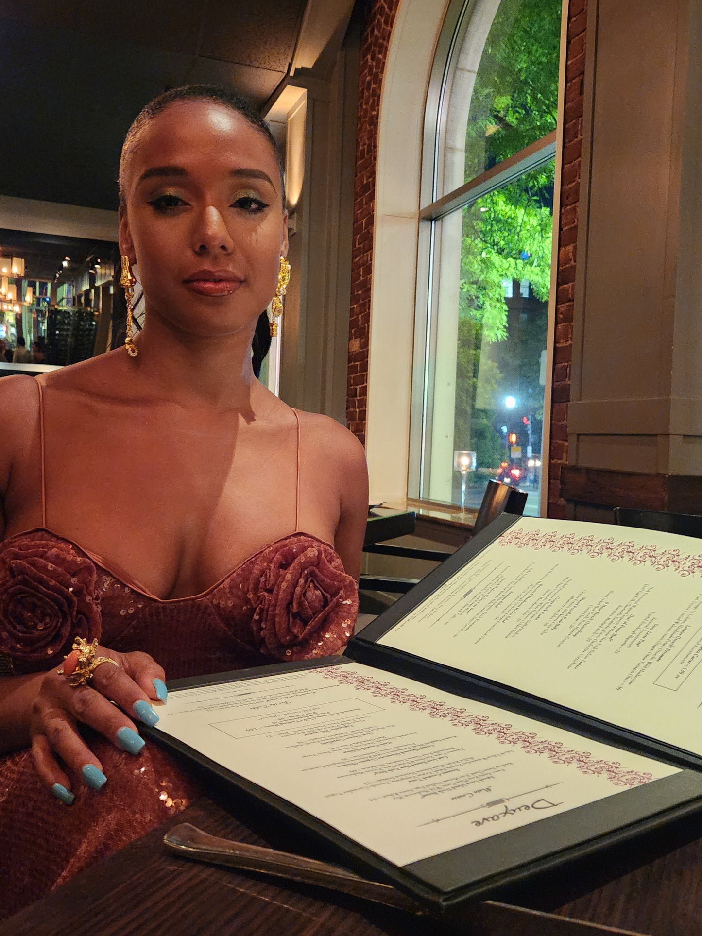 Luxurious “Jean Paul Gauthier” inspired Gown