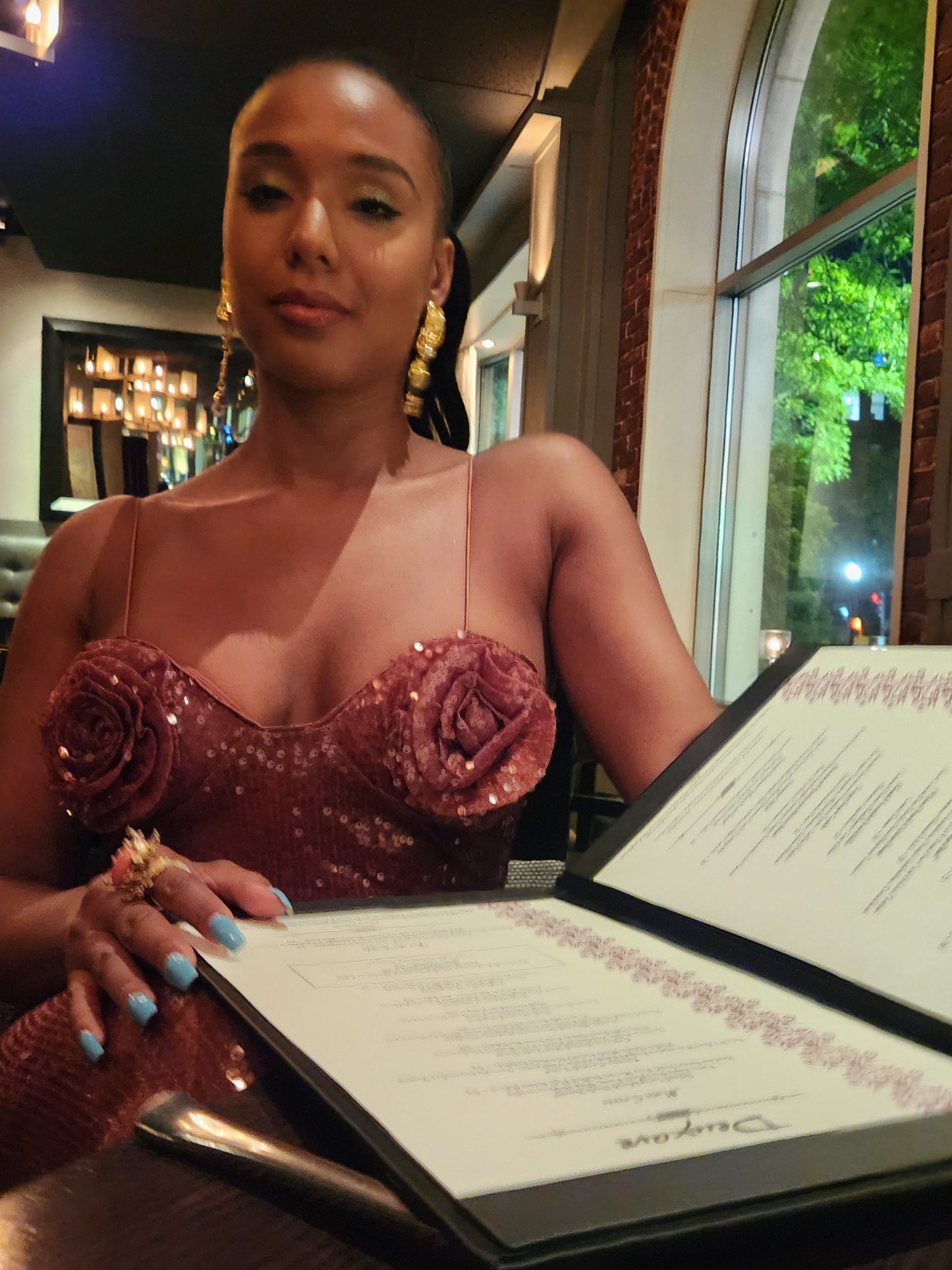 Luxurious “Jean Paul Gauthier” inspired Gown