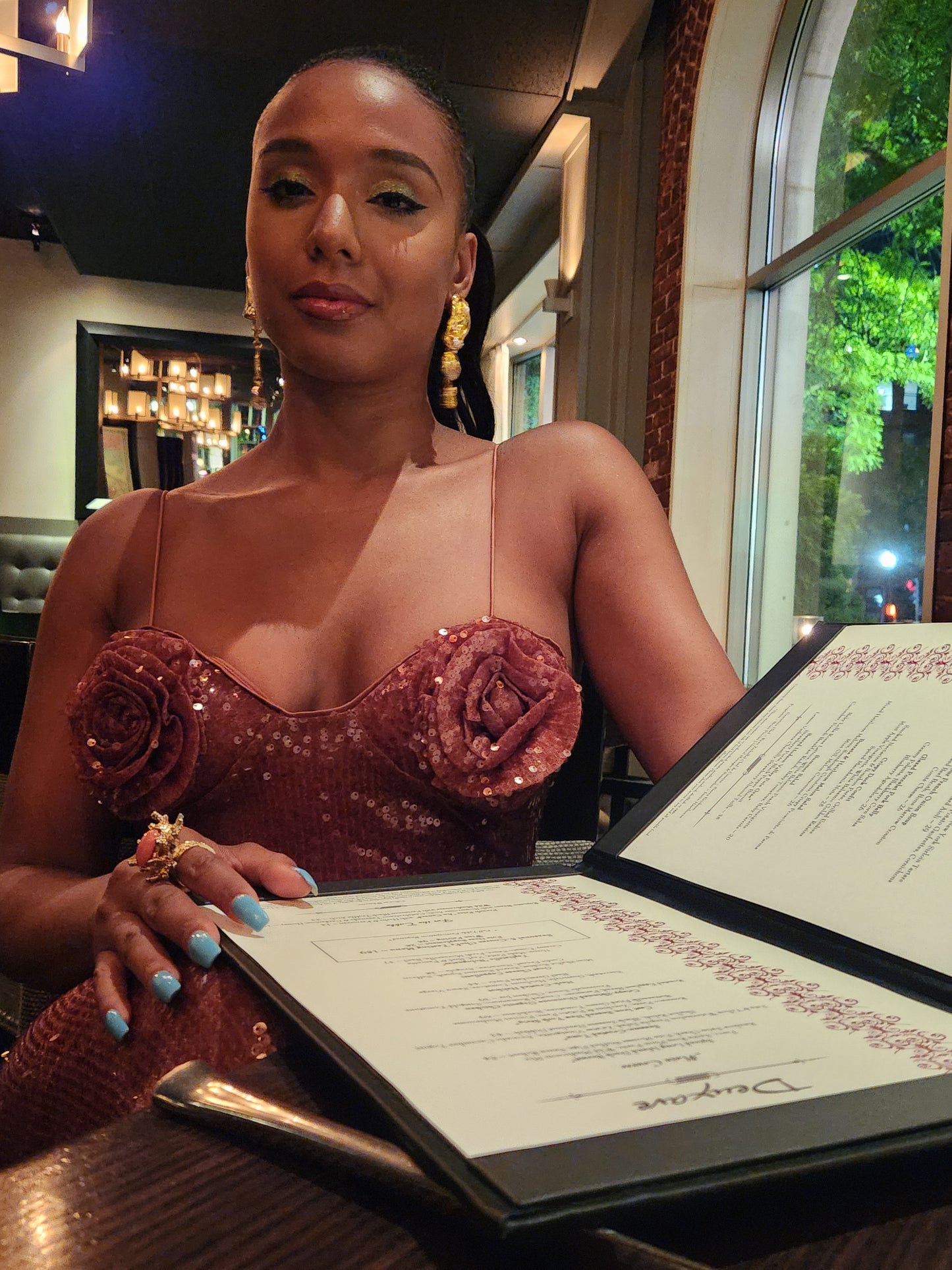 Luxurious “Jean Paul Gauthier” inspired Gown