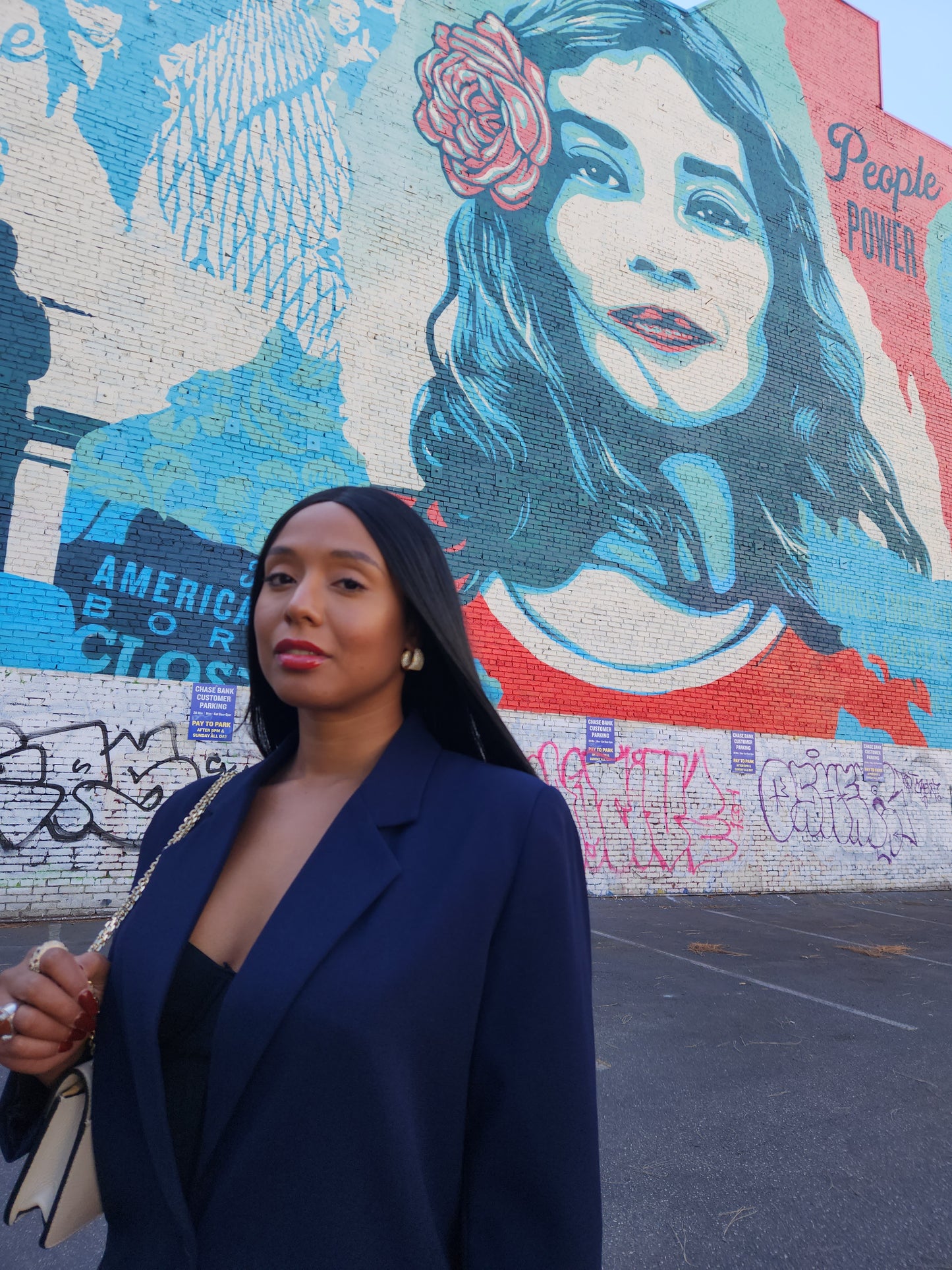 Navy Sealed Blazer Dress