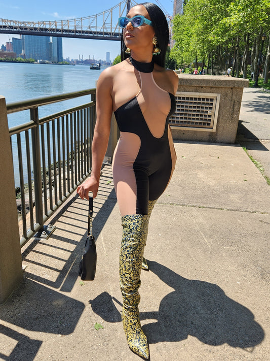 Mugler Inspired Jumpsuit