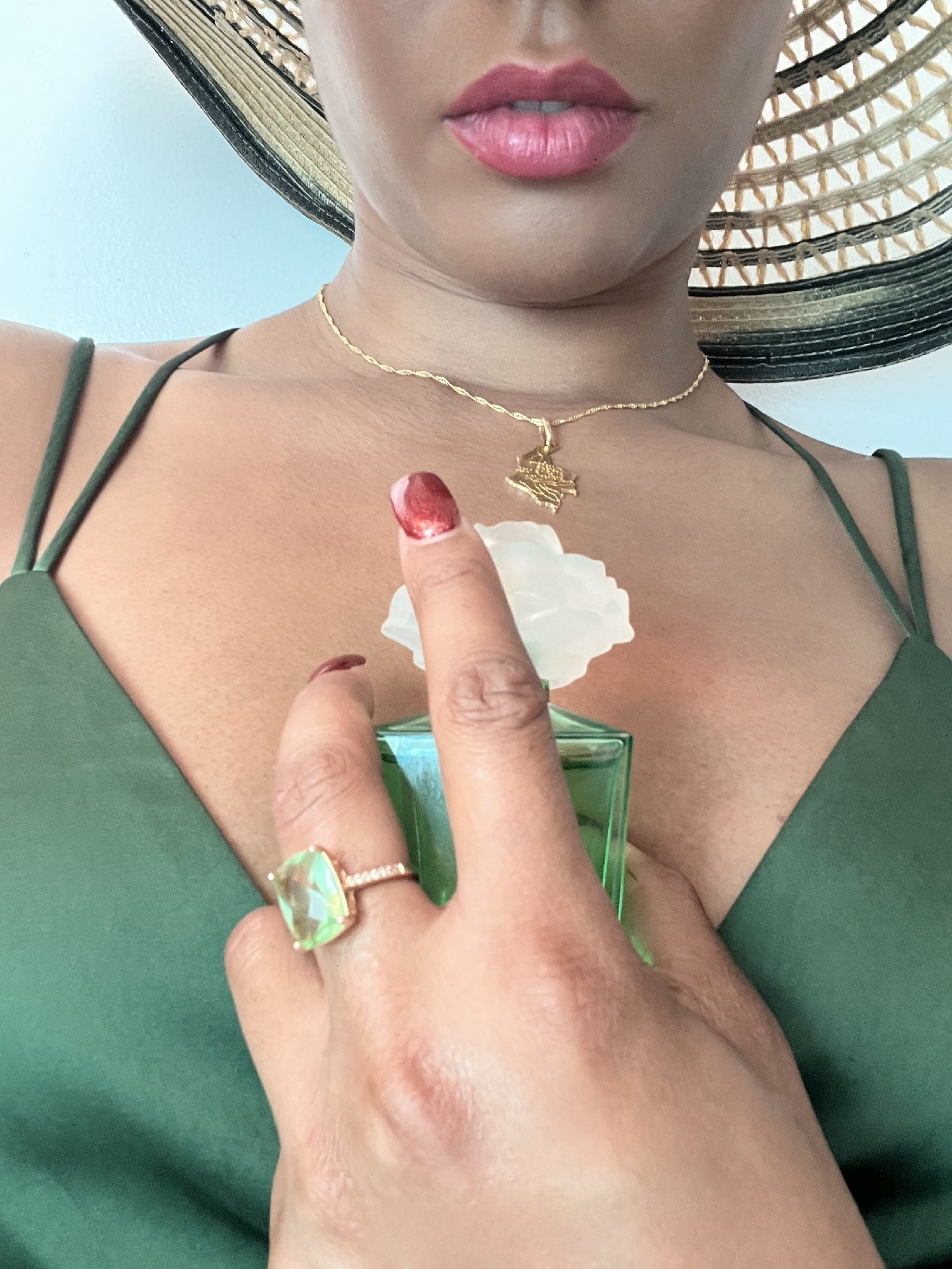 Hunter Spring Green Dress