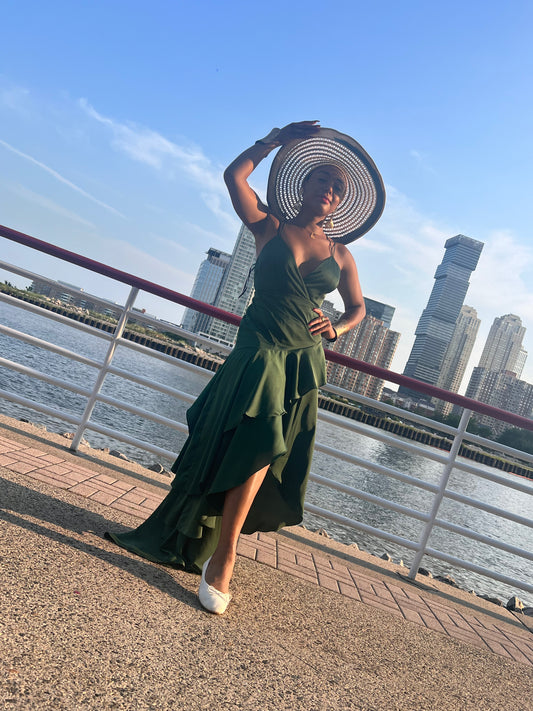 Hunter Spring Green Dress