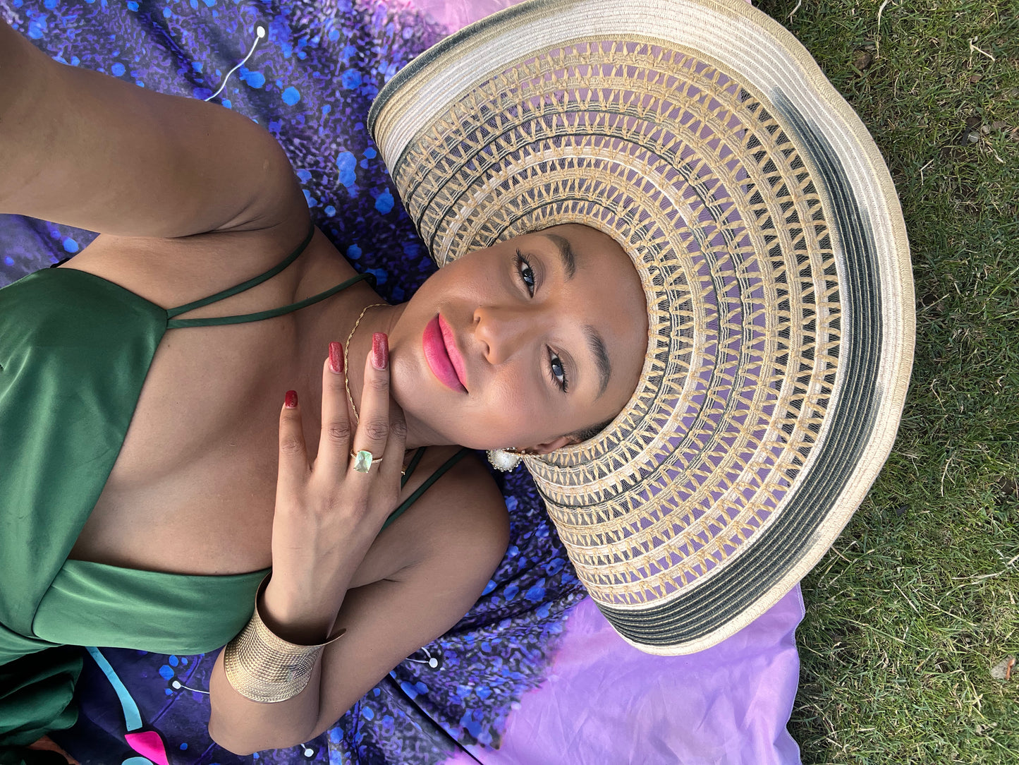 Hunter Spring Green Dress