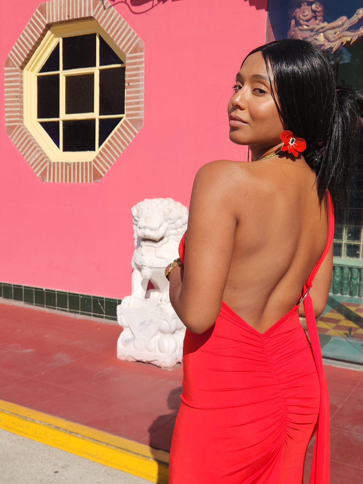 Red Gala Dress