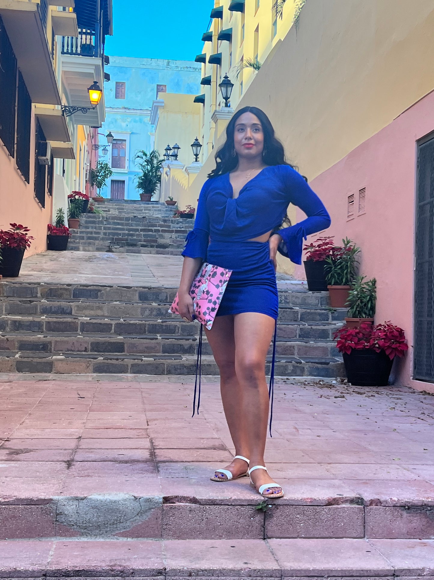 Puerto Rican Blue Dress